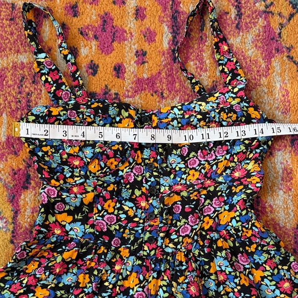 Wild Fable Black Floral Romper - Picture 2 of 5